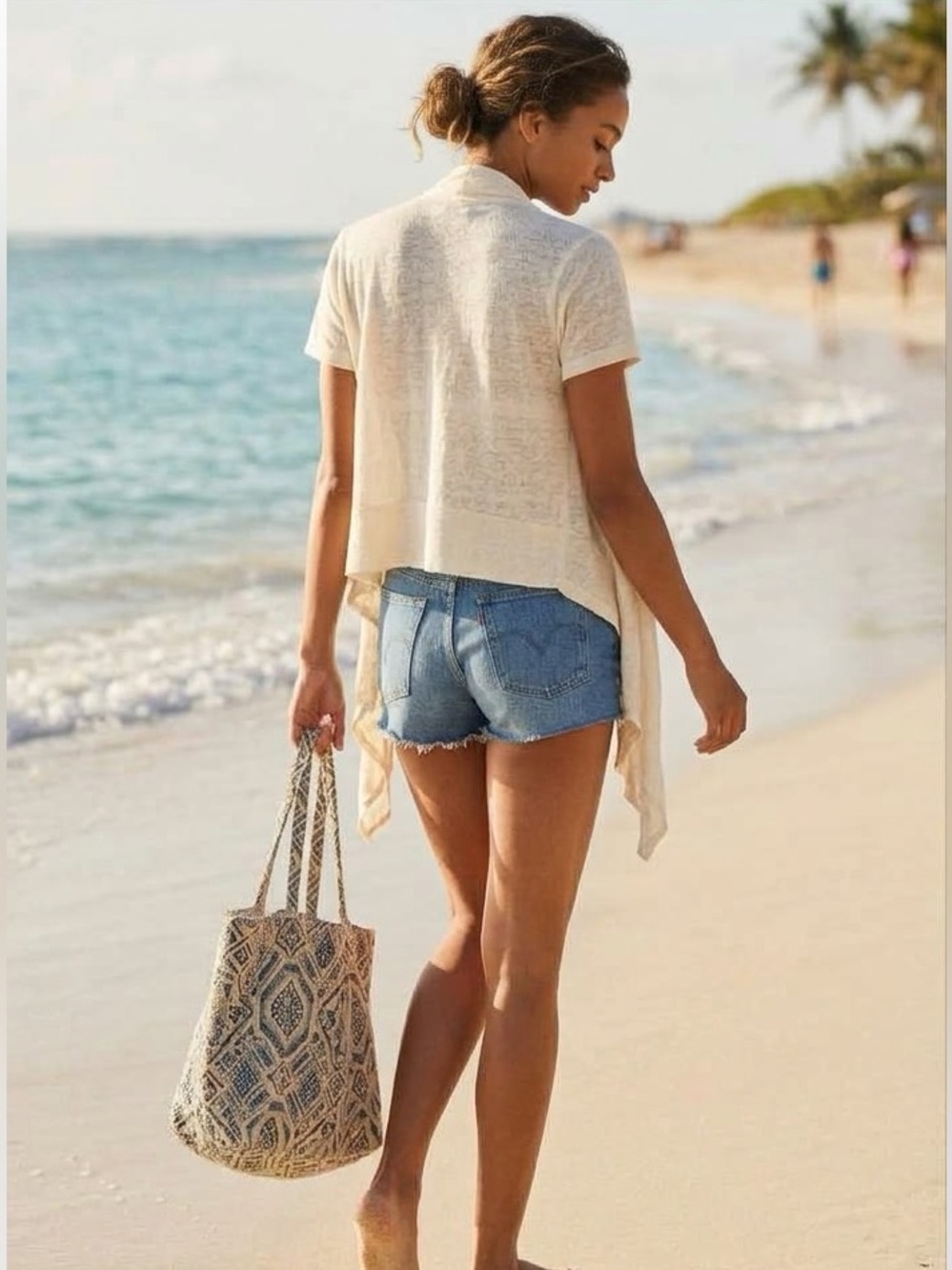 3/$50 Rip Curl S/S Summer Cardigan - size S/M